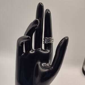 925 Sterling Silver Ring Jesus Fish School Christian Jewelry Birthday Gift New!!